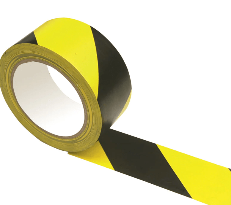 ANTICOR páska žlto-čierna 50mm x 33m