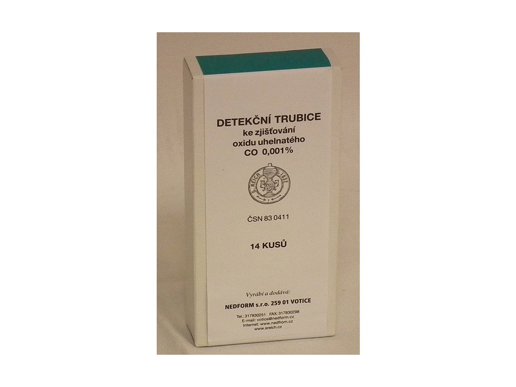 Detekčné trubice CO