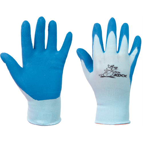 CHUNKY rukavice nylon. latex. dl modrá 4