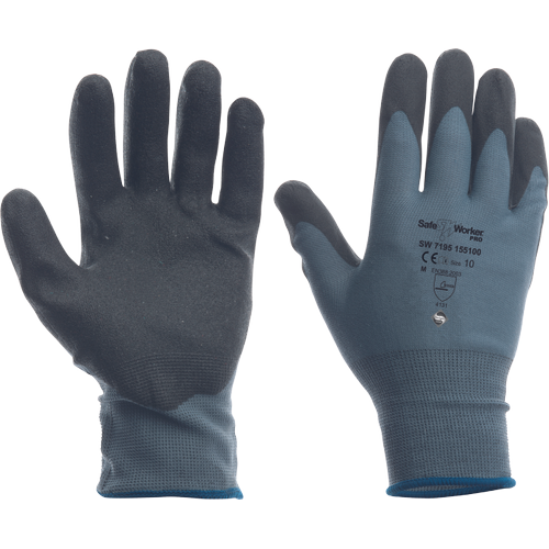 LUTS SW 7195 PRO rukavice sivá 9
