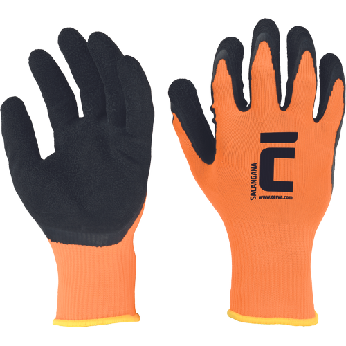 SALANGANA rukavice oranžová 6