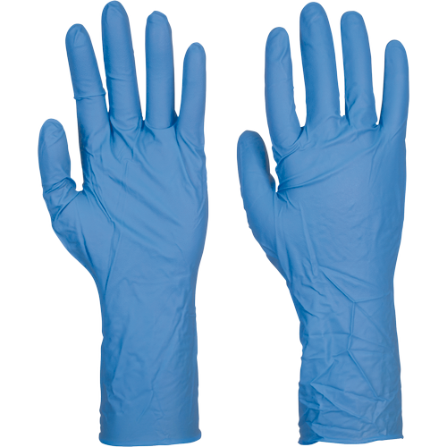 6080HR nitril.nepudr.rukavice 50ks - 7/S