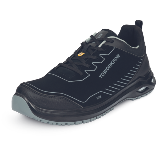 X-509 S3 ESD SRC poltopánka čierna 36