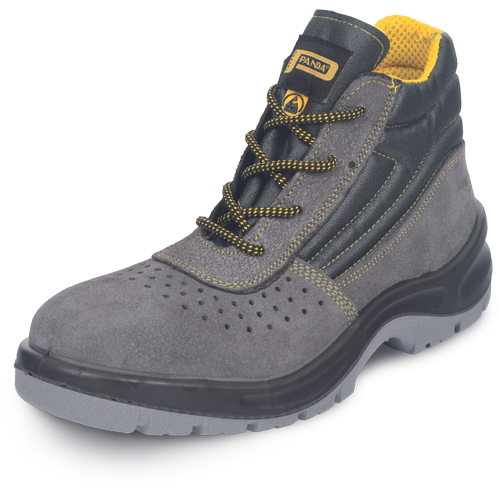 SVEVA MF ESD S1P SRC členok sivá 36