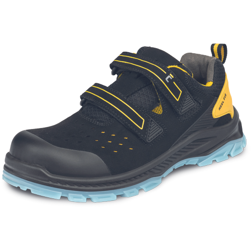 HALWILL PRO MF ESD S1PS SR sand.čier. 36