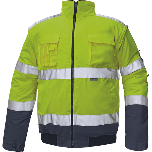CLOVELLY pilot bunda HV CLOVELLY pilot bunda HV žltá/navy XS