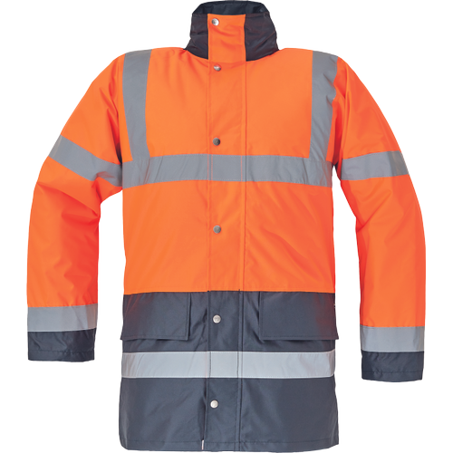 SEFTON bunda HV oranžová/navy XS