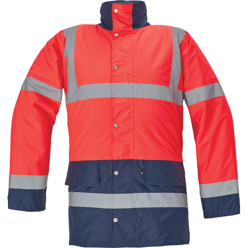SEFTON bunda HV červená/navy XS