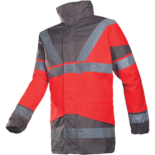 SIOEN SKOLLFIELD bunda 4v1 červená 4XL