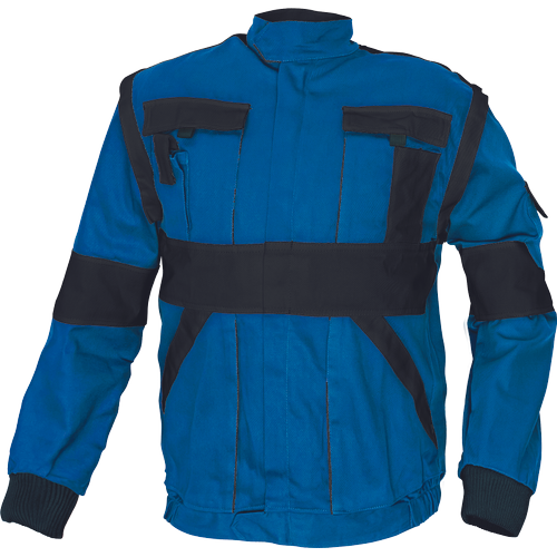 MAX bunda 260 g/m2 modrá/čierna 44