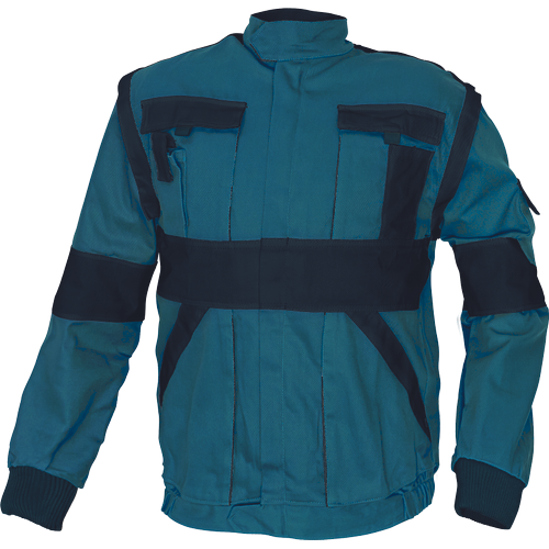 MAX bunda 260 g/m2 zelená/čierna 44