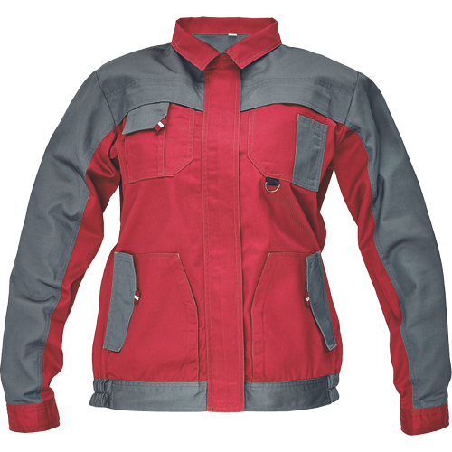 EVOLUTION LADY(MAX EVO)bunda červ/siv 38