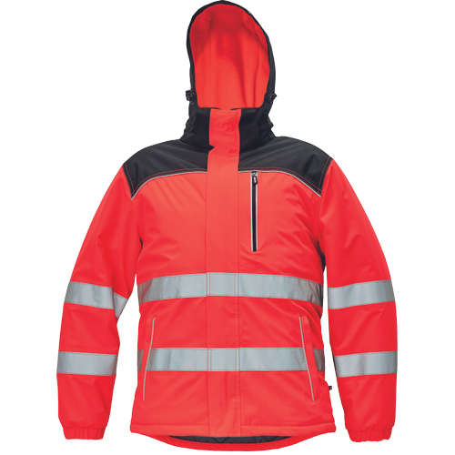 KNOXFIELD HV WINTER parka červená XS