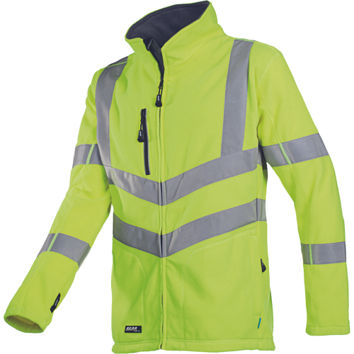 MOWETT HV bunda fleece HV žltá XS