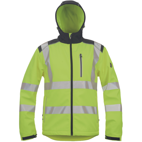 KNOXFIELD HVPS softshell bunda žltá XS