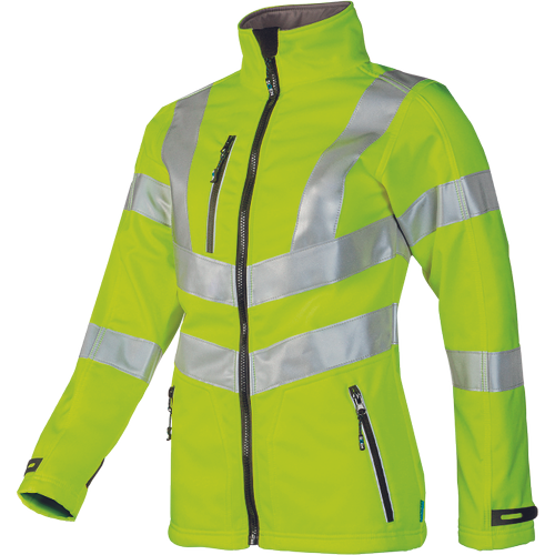 JERICA softshell bunda dám.HV žltá S