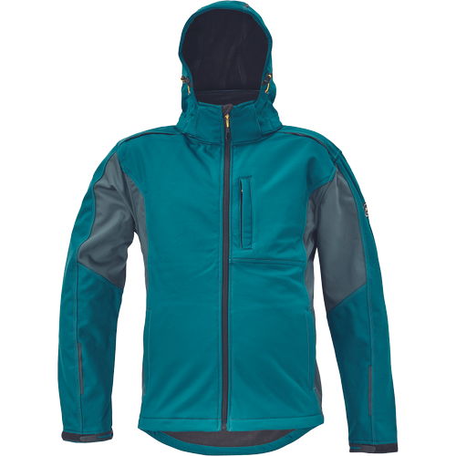 DAYBORO softshell bunda petrolejová S