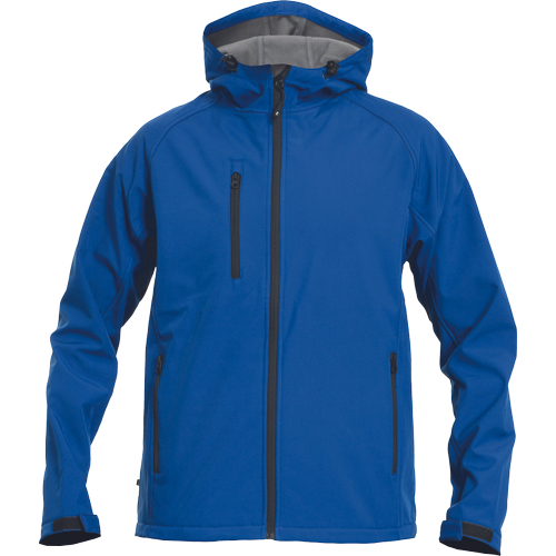 BEGNA softshell bunda royal modrá S
