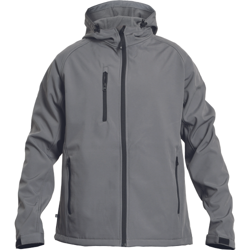 BEGNA softshell bunda sivá S