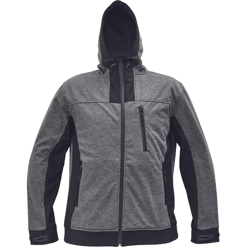 HUYER SOFTSHELL bunda sivá XS