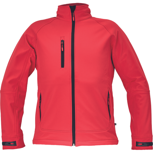 CHITRA softshell bunda červená XS