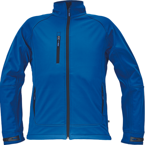 CHITRA softshell bunda royal modrá XS
