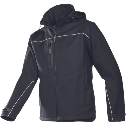 HOMES 9934 softshell bunda čierna XS