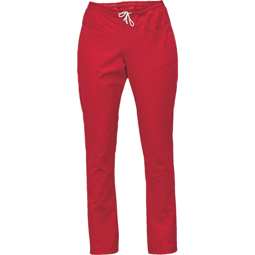 Zdravotnícke nohavice dámske červená 36