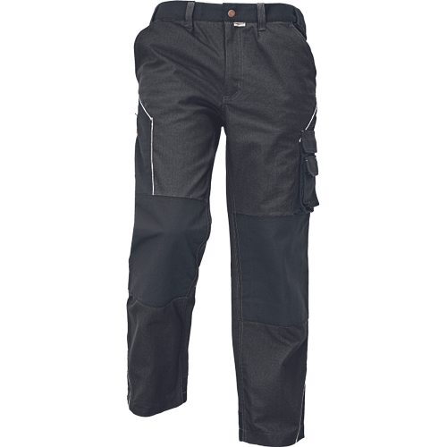 ERDING nohavice do pasu čierna 44