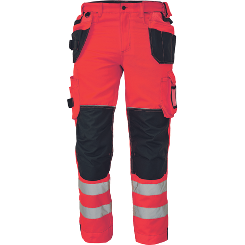 KNOXFIELD HV FL310 nohavice červená 46