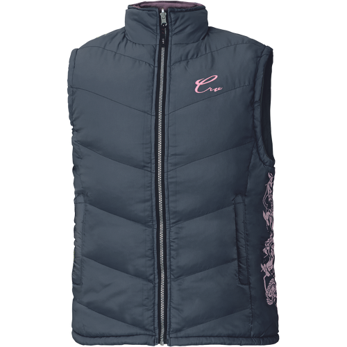YOWIE vesta dámska navy/sv. fialová XS