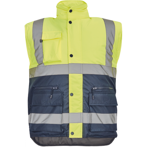 HELLIN HV vesta žltá/navy S