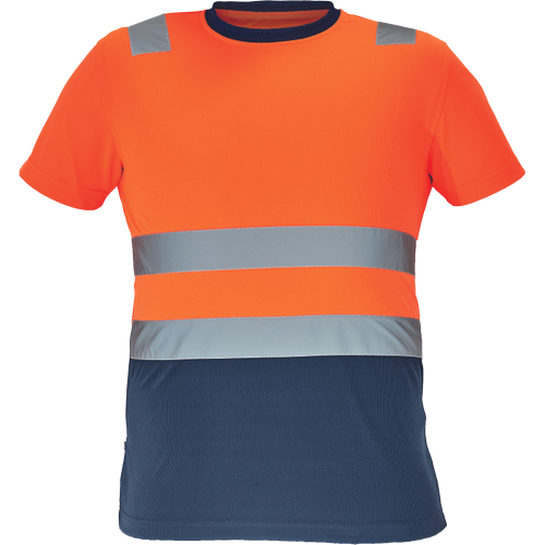 MONZON HV triko MONZON HV triko oranžová/navy XS