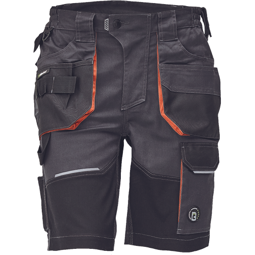EMERTON PLUS šortky EMERTON PLUS šortky antracit/oranžová 46