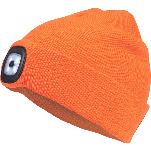 DEEL LED lampa čiapka oranžová -
