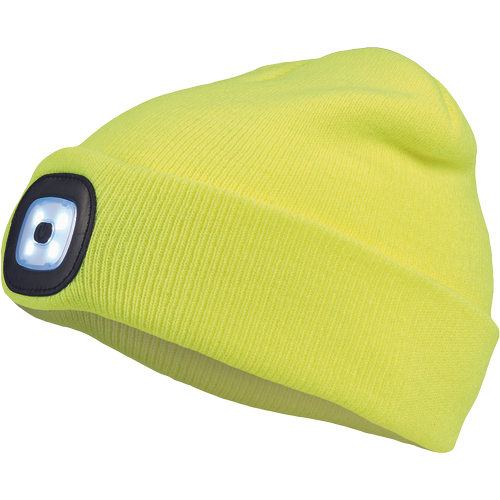 DEEL LED lampa čiapka žltá -
