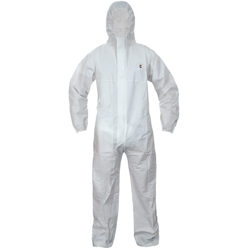 CHEMSAFE COOL overal biela/modrá S