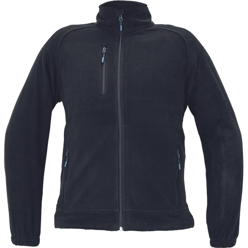 BHADRA fleece mikina čierna XS