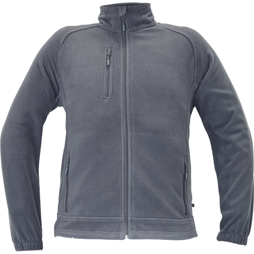 BHADRA fleece mikina sivá XS