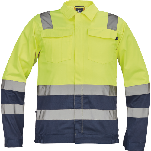 VALENCIA HV bunda žltá/navy 46