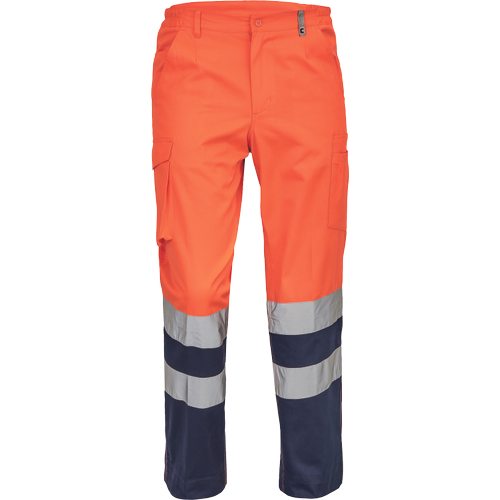 BURGOS HV nohavice oranžová/navy 44