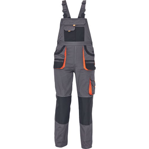 FF HANS náprs.nohavice sivá/antracit 46