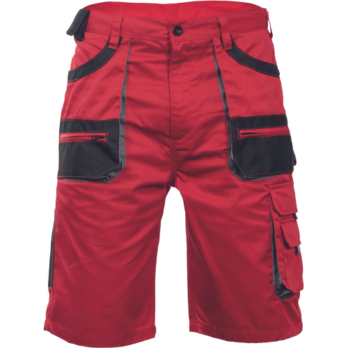 FF CARL BE-01-009 šortky červ./čierna 46