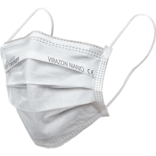 HYGOTRENDY VIRAZON NANO rúška 3vrs biela