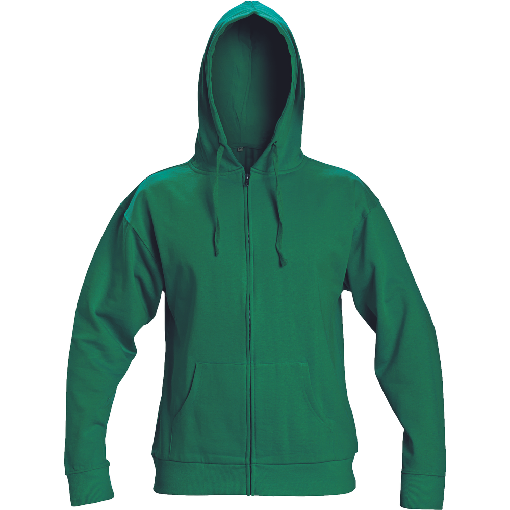 NAGAR mikina s kapucňou zelená 3XL