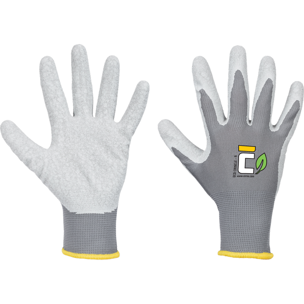 ECO crincle rukavice sivá 6