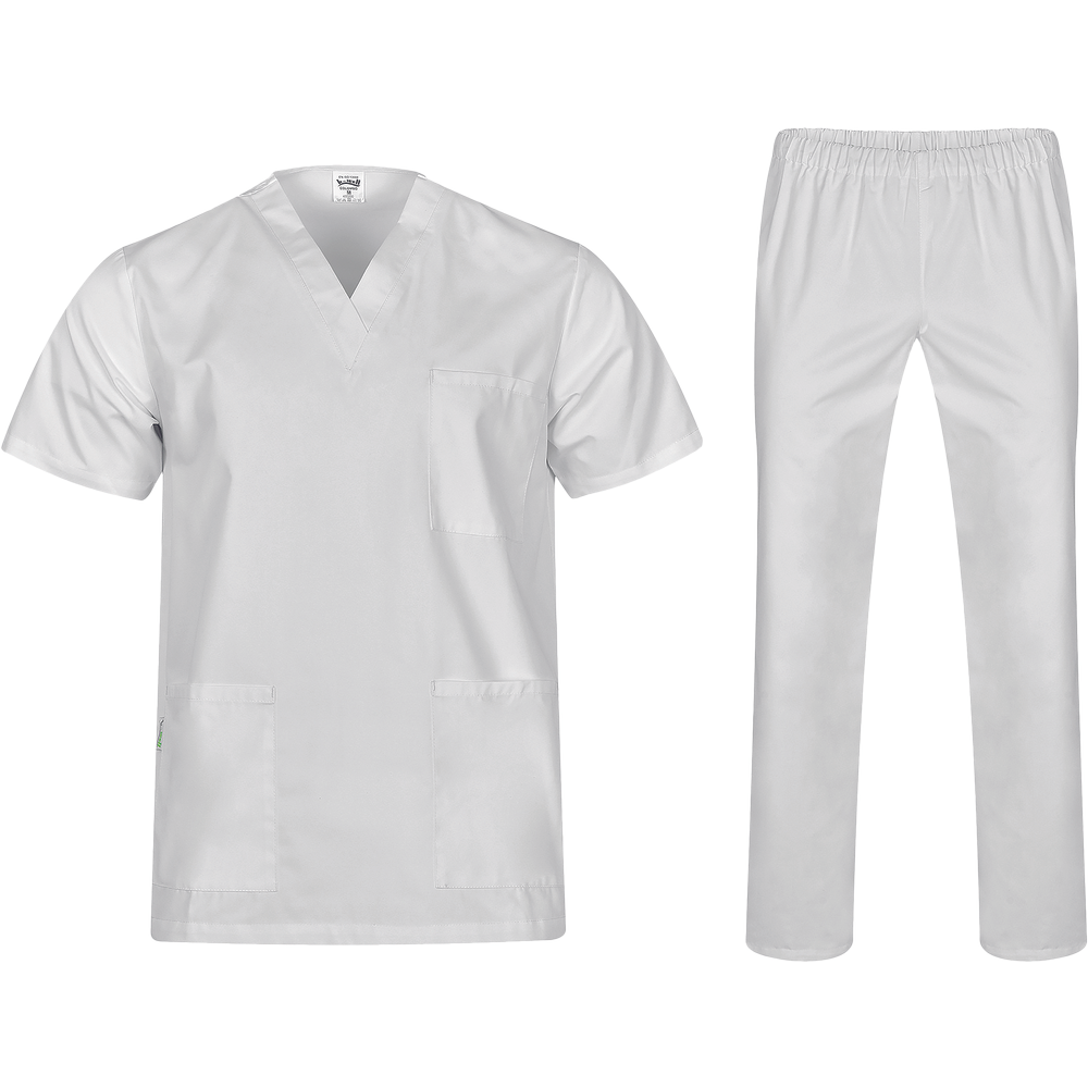 COLOMBO zdrav.blúza+noh. biela XS