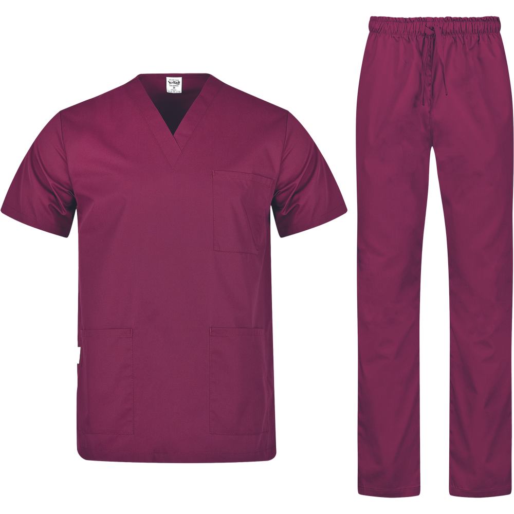 COLOMBO zdrav.blúza+noh. bordó XS