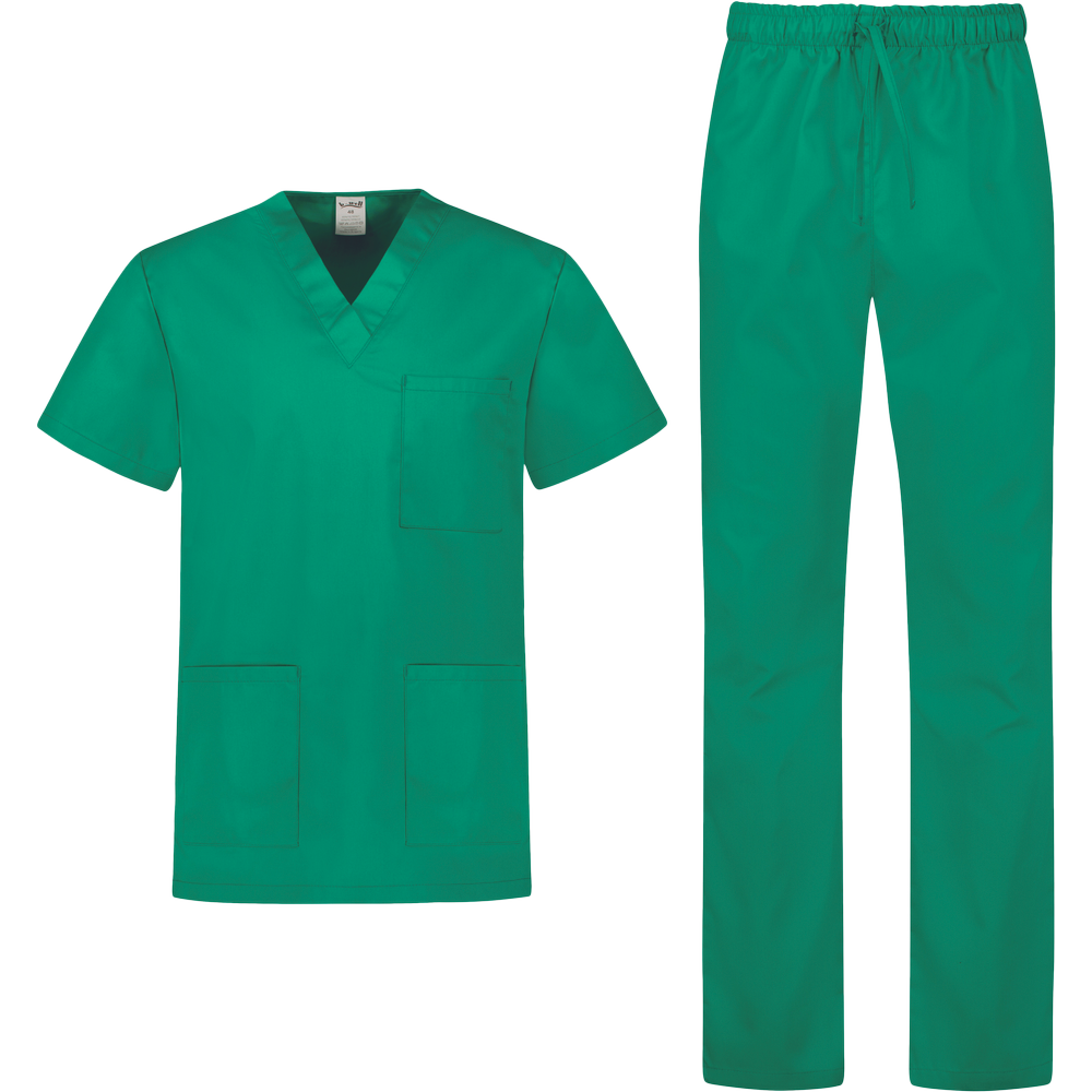 COLOMBO zdrav.blúza+noh. zelená XS