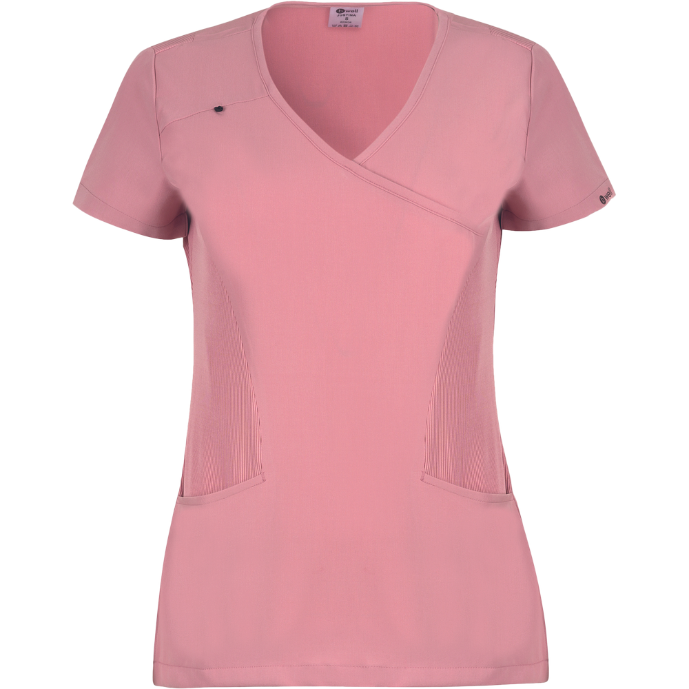 JUSTINA zdrav. blúza JUSTINA zdrav. blúza ružová XS